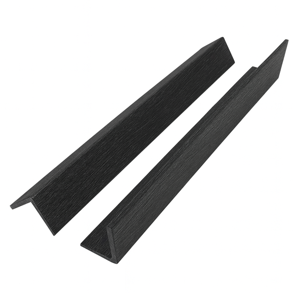 WPC L-profil / rohový profil – pre panel v odtieni Dark Grey