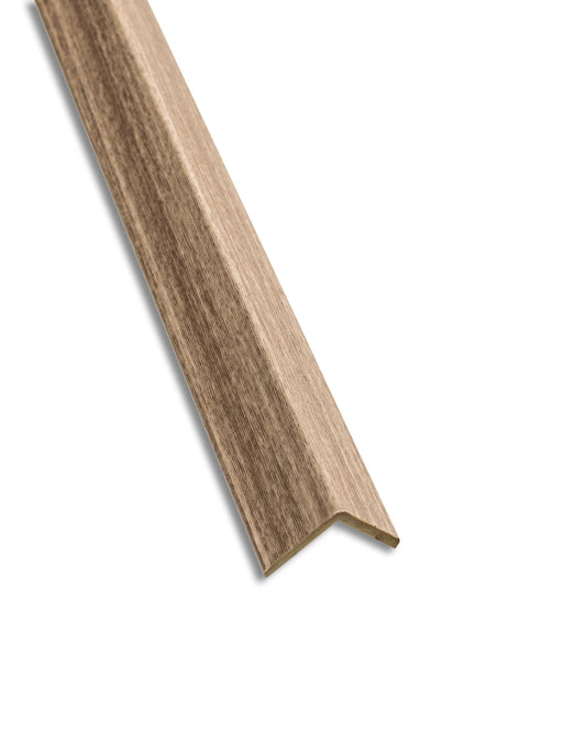 Rohová lišta pre 3D WPC nástenné panely - Ash Grey Oak