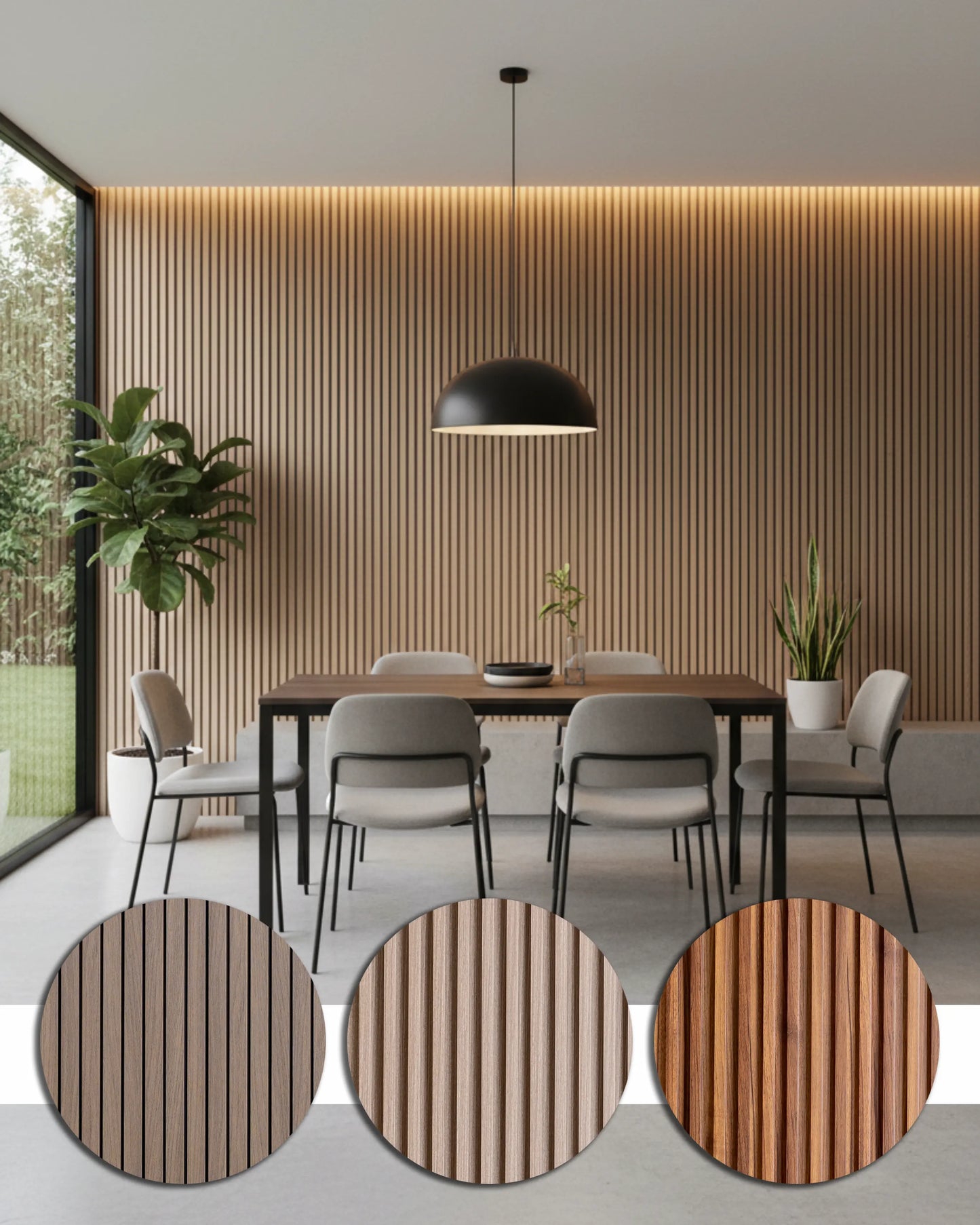 Golden Walnut Prémiový 3D WPC nástenný panel