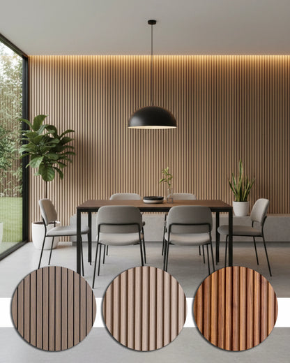 Golden Walnut Prémiový 3D WPC nástenný panel