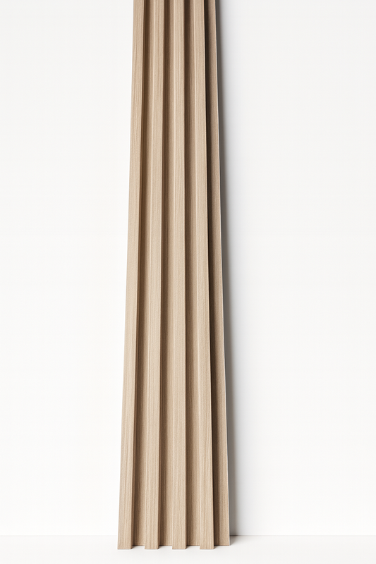 Ash Grey Oak Prémiový 3D WPC nástenný panel