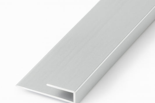 Ukončovacia lišta – U profil na PVC panely (strieborná / zlatá)