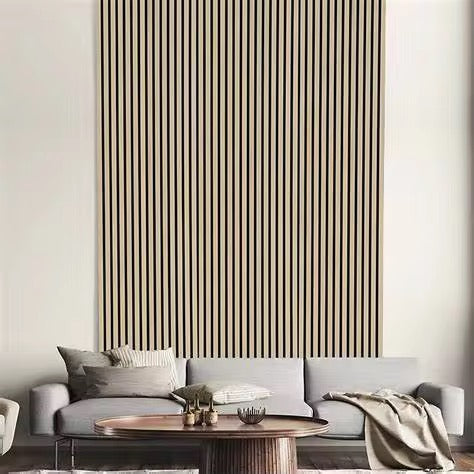 Teak Acoustic Panel MDF s PET filcom