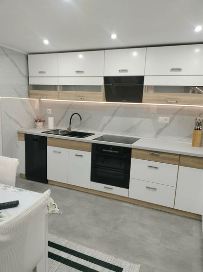 Calacatta White Marble Prémiový PVC nástenný panel